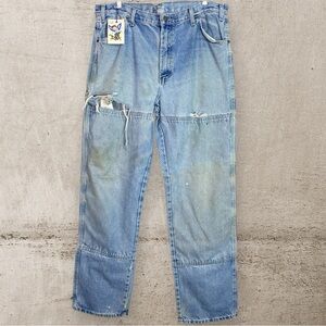 Vintage Dickies Jeans Double Knee 90s